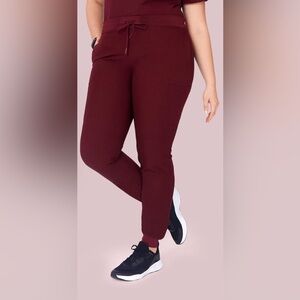 Mandala Women's Burgundy Jogger Pants